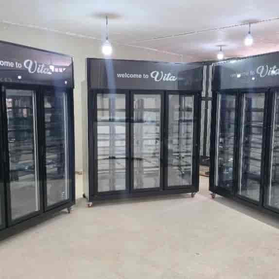یخچال ۲ متری پشت بسته با درب‌های سکوریت